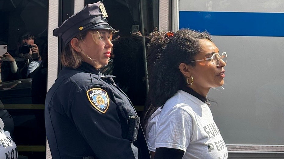 Mamdani-backed socialist arrested at anti-Netanyahu protest outside UN